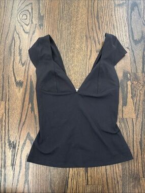 Free People Duo Corset Plunge Cami